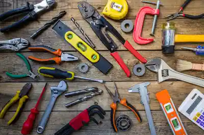 Tools on Table Top