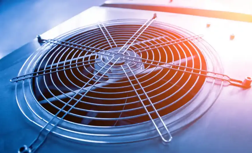 HVAC Fan Closeup