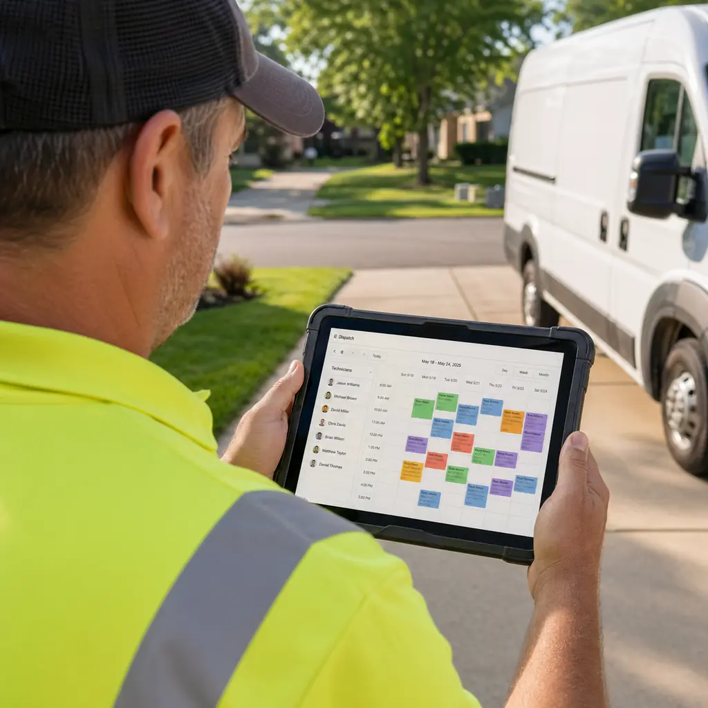 Heat Illness Prevention Field Service Tablet Dispatch