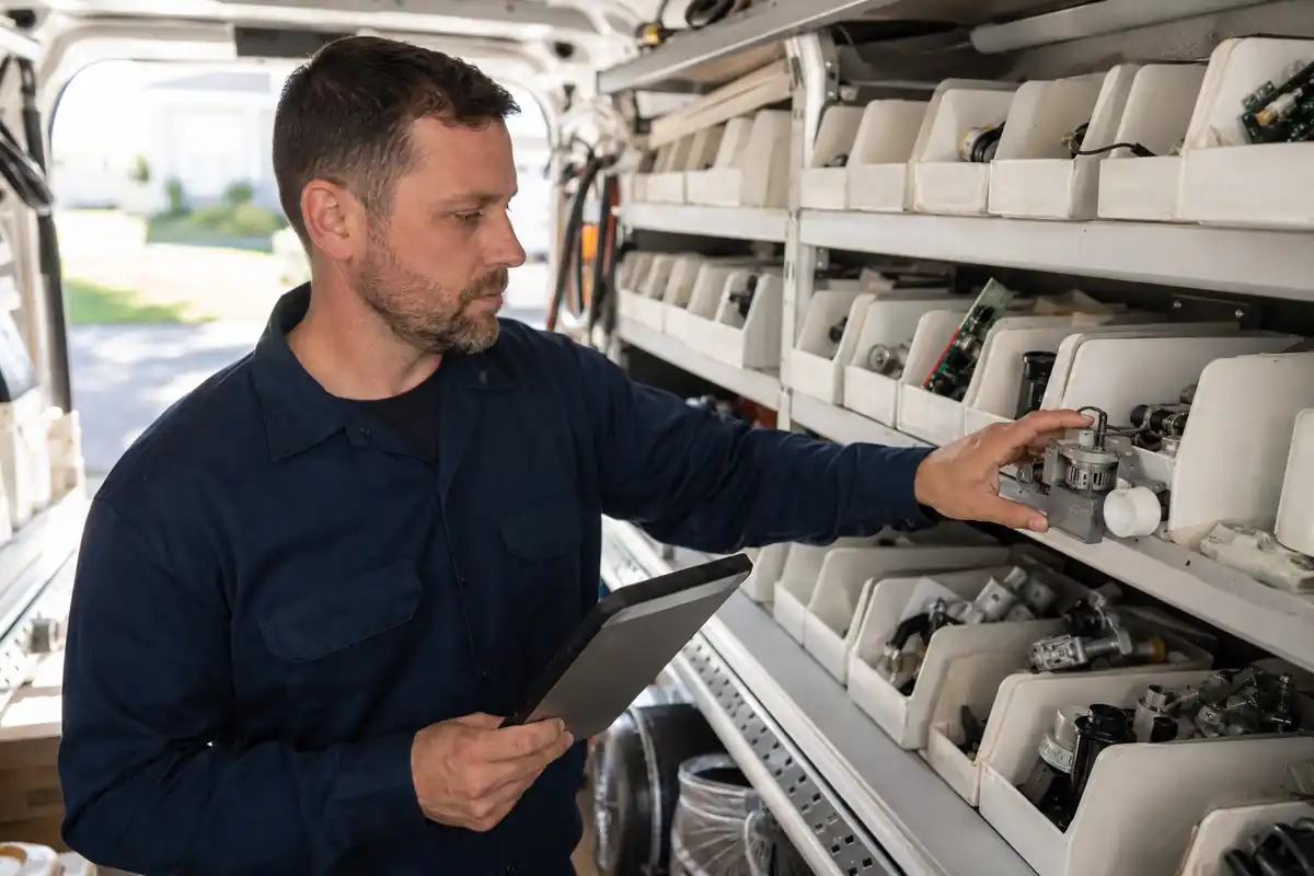 Featured image for - Appliance Repair Parts Inventory: How to Stock Service Vans to Cut Second Visits