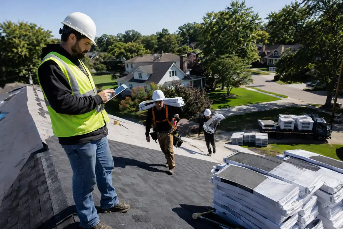 Featured image for - How to Build a Roofing Production Schedule That Survives Material Delays and Labor Shortages